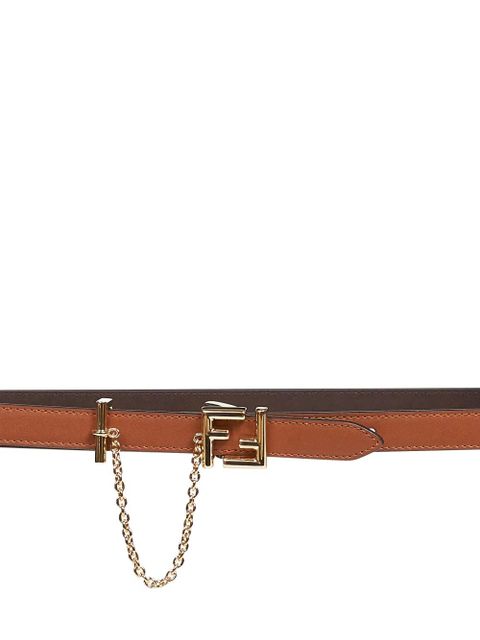 FENDI FF buckle reversible belt - Brown - zdjęcie produktu nr 2