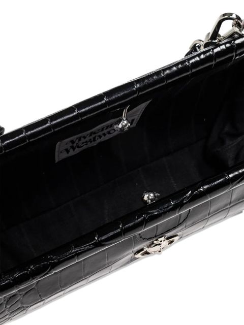 Vivienne Westwood Orb clutch - Black