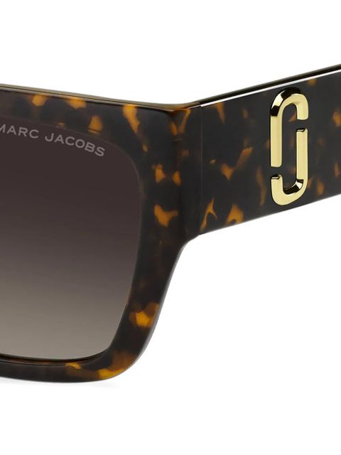 Marc Jacobs square-frame sunglasses - Brown