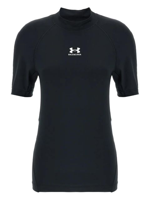 Balenciaga x Under Armour® logo-print T-shirt - Black - zdjęcie produktu nr 1