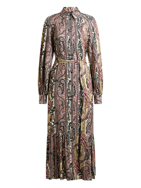 ETRO paisley-print shirt dress - Pink - zdjęcie produktu nr 1