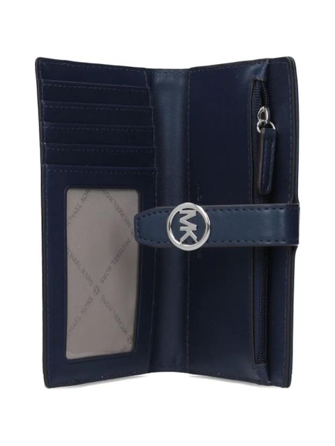 Michael Kors Greenwich denim wallet - Blue
