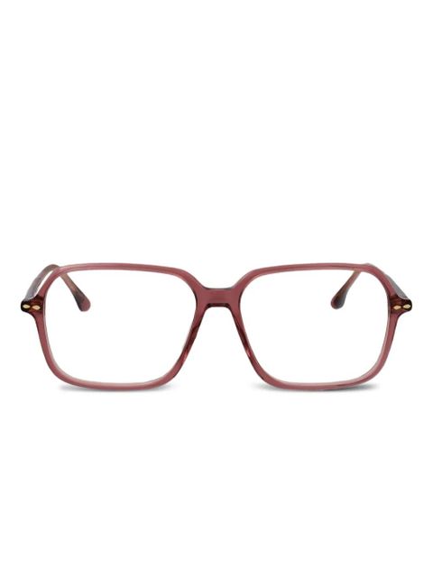 Isabel Marant Eyewear geometric glasses - Purple - zdjęcie produktu nr 1