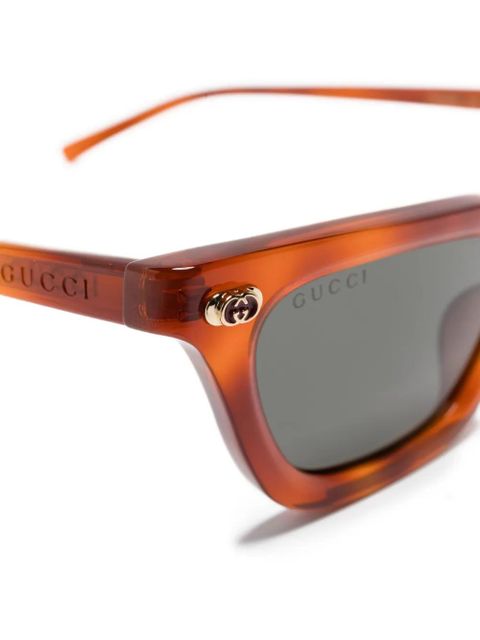Gucci Eyewear cat-eye sunglasses - Brown