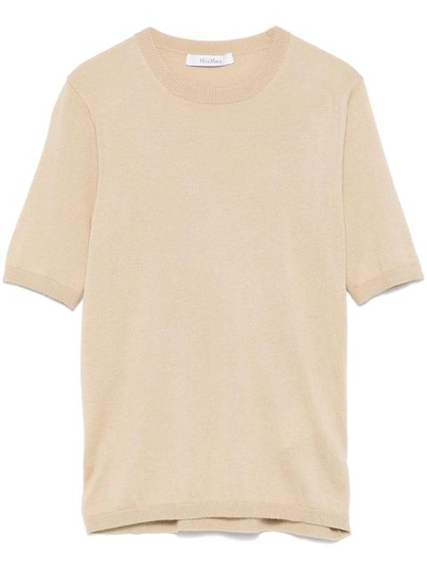 Max Mara Warren knitted top - Brown - zdjęcie produktu nr 1