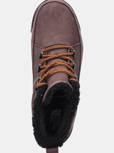 The North Face śniegowce Sierra Mid Lace kolor czerwony NF0A4T3XC9R1