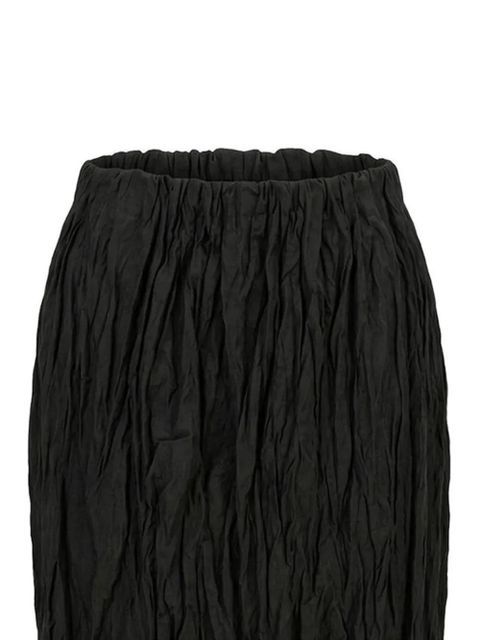 TOTEME crinkled midi skirt - Black - zdjęcie produktu nr 2