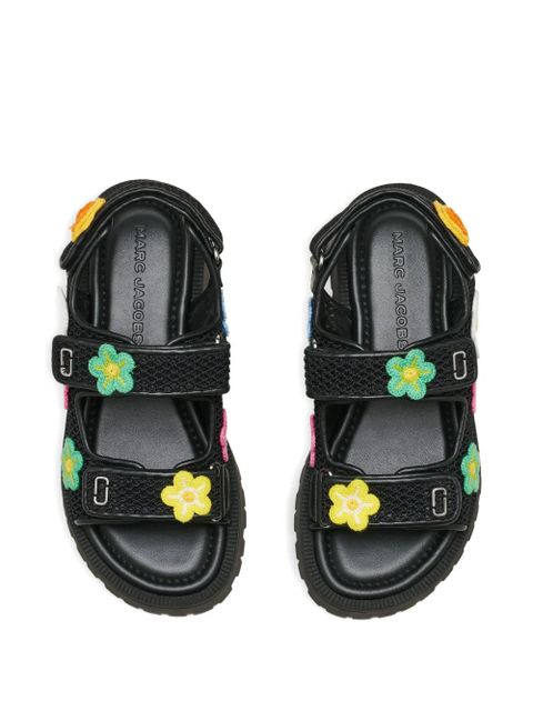 Marc Jacobs The Daisy Crochet sandals - Black