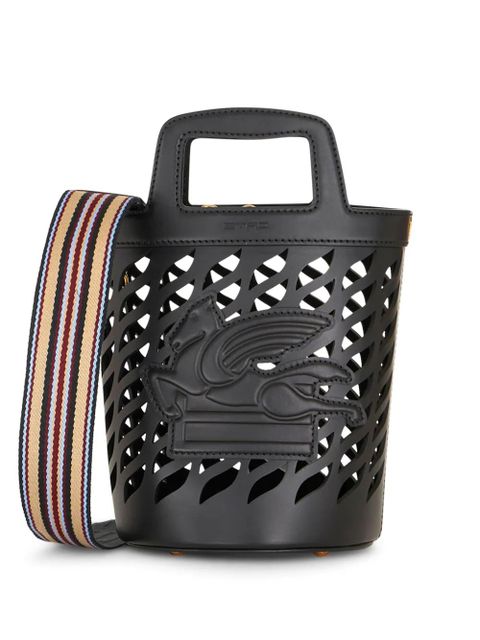 ETRO Coffa leather bucket bag - Black - zdjęcie produktu nr 1
