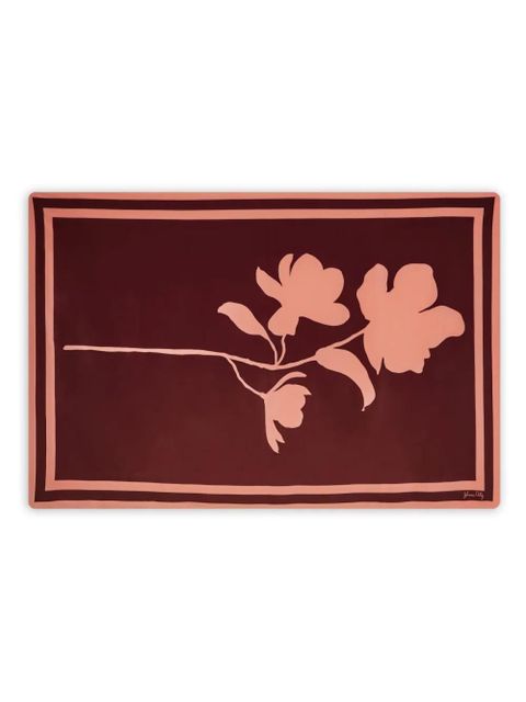 Johanna Ortiz Magnolia silhouette scarf - Red - zdjęcie produktu nr 2