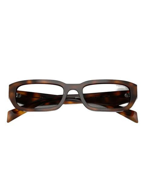 Prada Eyewear rectangle-frame sunglasses - Brown