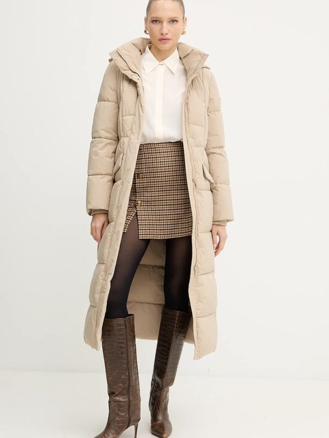 BOSS kurtka kolor beżowy zimowa 50546844 - zdjęcie produktu nr 2