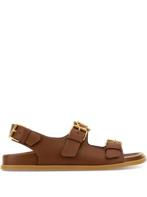 Valentino Garavani leather sandals - Brown - zdjęcie produktu nr 1