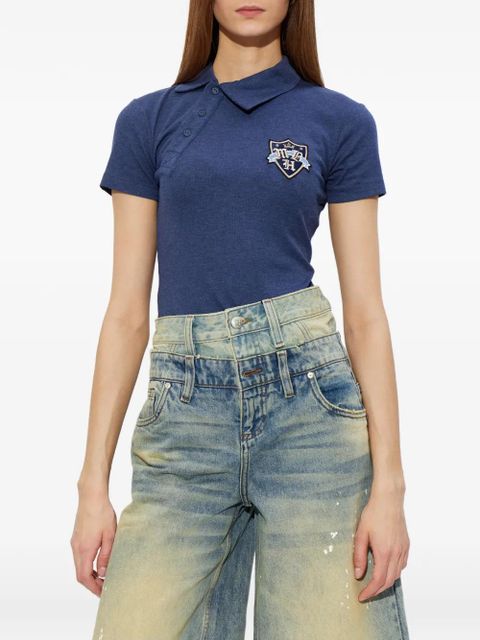 MISBHV patch-detail polo shirt - Blue