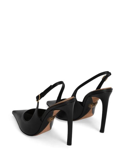 Dolce & Gabbana leather slingback pumps - Black