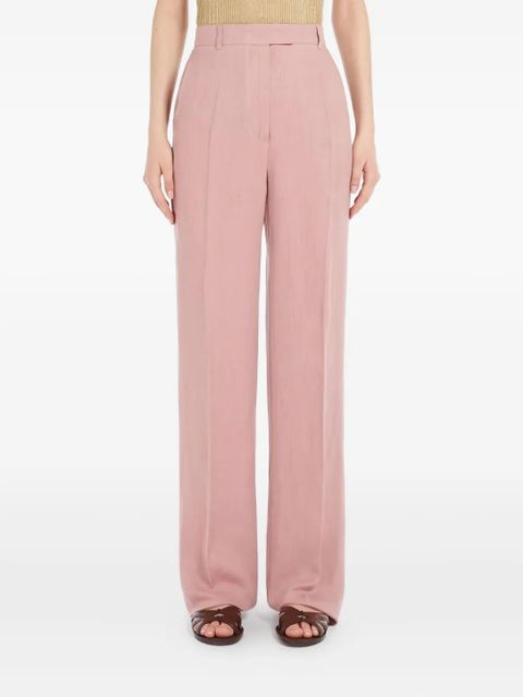 Max Mara pleat-detail trousers - Pink
