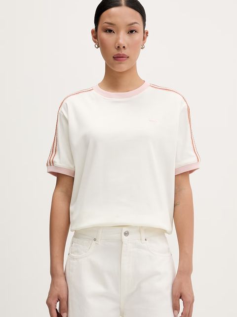 adidas Originals T-shirt damski bawełniany z elastanem - zdjęcie produktu nr 1