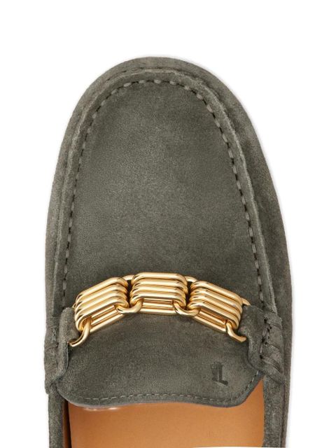 Tod's suede loafers - Grey