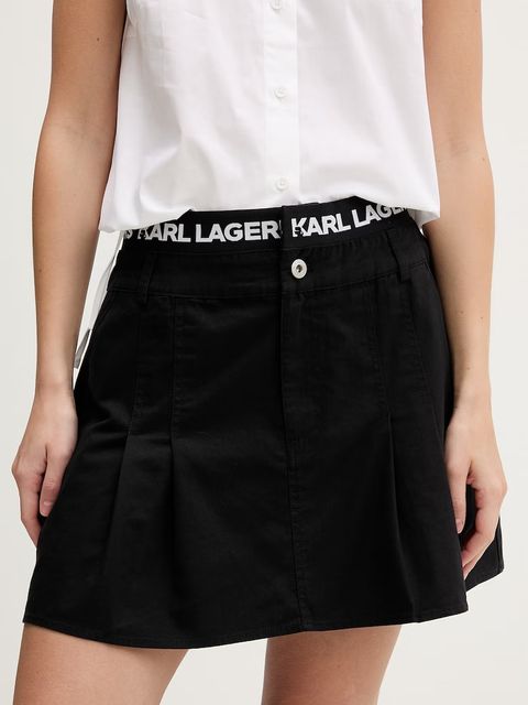 Karl Lagerfeld Jeans spódnica jeansowa