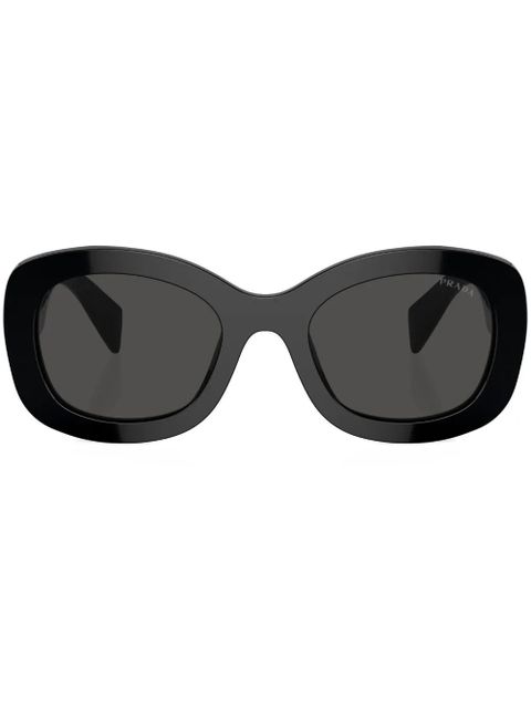 Prada Eyewear Prada PR A13S oversize framde sunglasses - Black - zdjęcie produktu nr 1