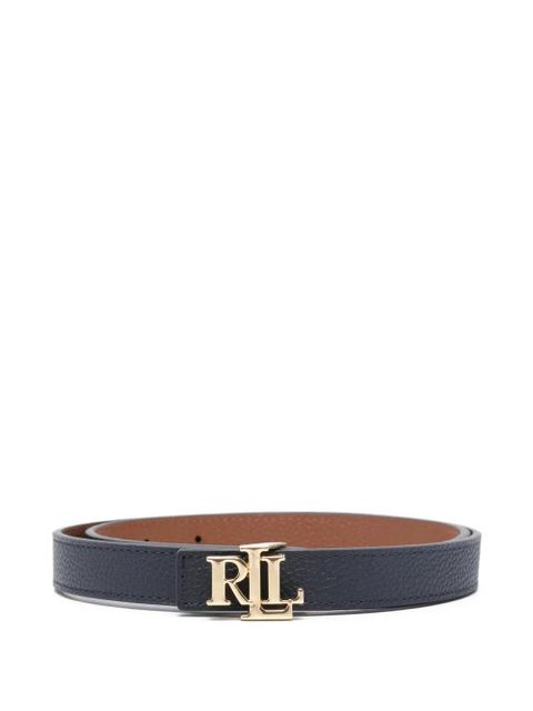 Lauren Ralph Lauren logo-detail buckle belt - Blue - zdjęcie produktu nr 1