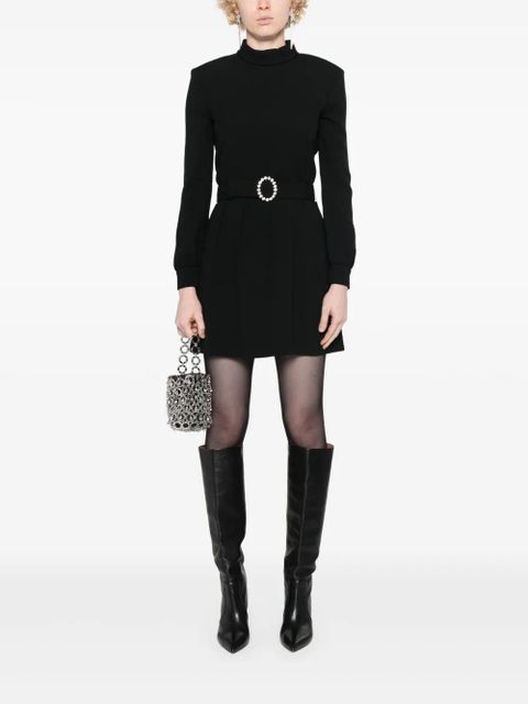 Saint Laurent silk mini dress - Black - zdjęcie produktu nr 2