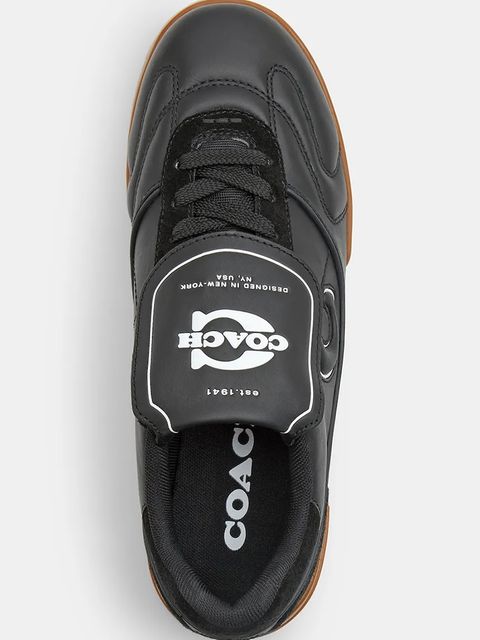 Coach sneakersy skórzane Coach Match damskie kolor czarny CCI42