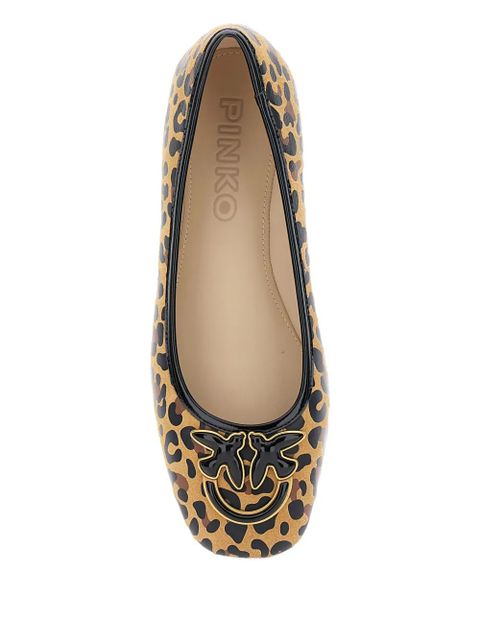 PINKO leopard-print ballerina flats - Brown - zdjęcie produktu nr 2