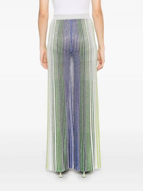 Missoni striped palazzo pants - Green