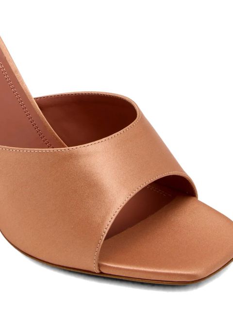 Amina Muaddi 95mm Lupita mules - Neutrals