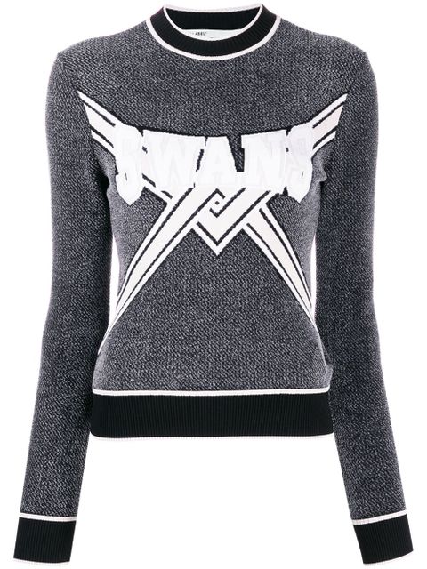 Off-White knitted logo top - Grey - zdjęcie produktu nr 1