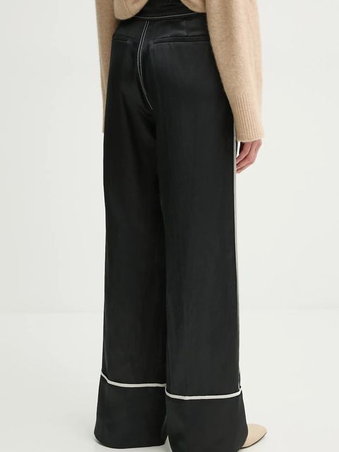 Day Birger et Mikkelsen spodnie z domieszką lnu Gianna