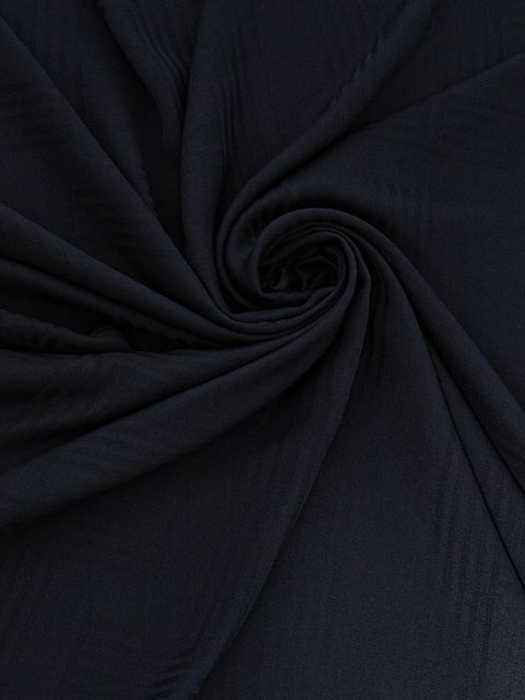 Tommy Hilfiger chusta damska kolor granatowy gładka AW0AW17630 - zdjęcie produktu nr 2