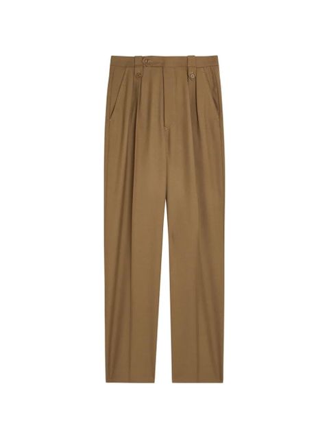 Maison Margiela pleated trousers - Neutrals - zdjęcie produktu nr 1