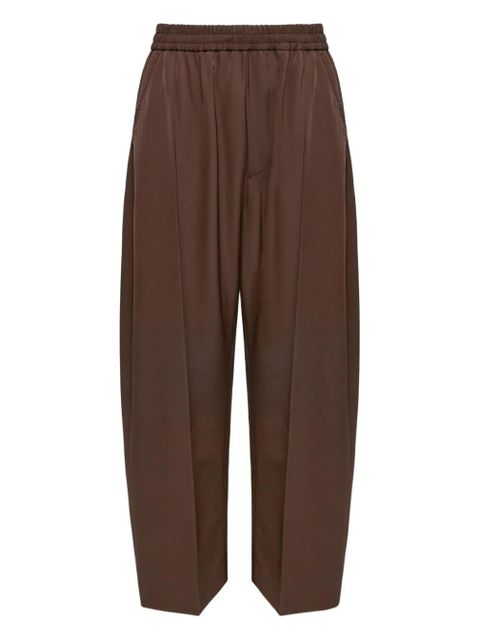 MM6 Maison Margiela stretch-design track pants - Brown - zdjęcie produktu nr 1