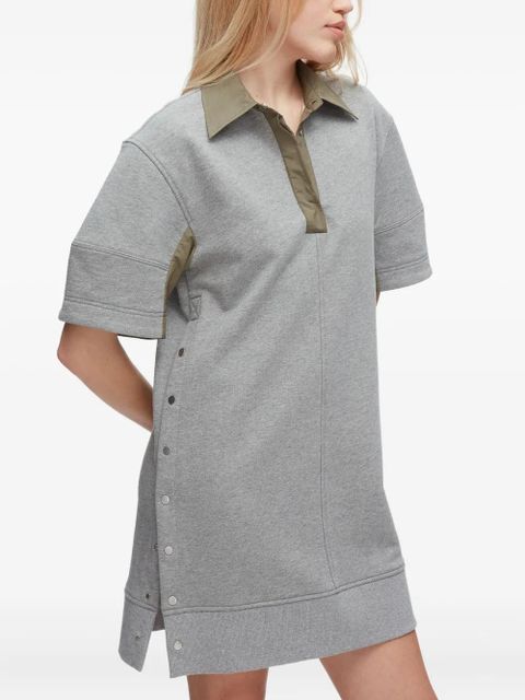 3.1 Phillip Lim polo-collar short-sleeve mini dress - Grey