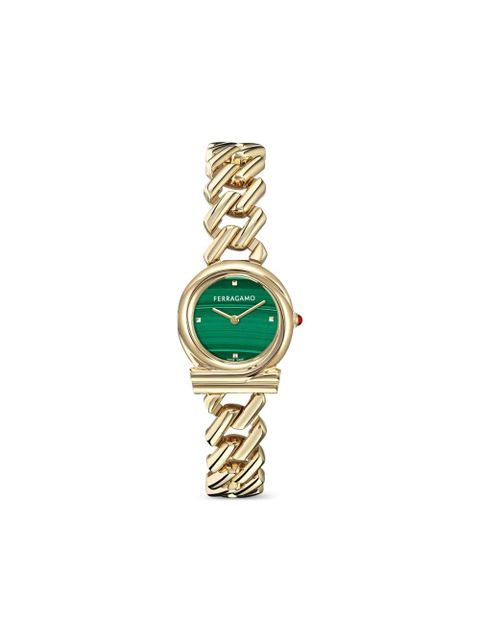 Ferragamo Gancini Twisted 28mm - Gold - zdjęcie produktu nr 1