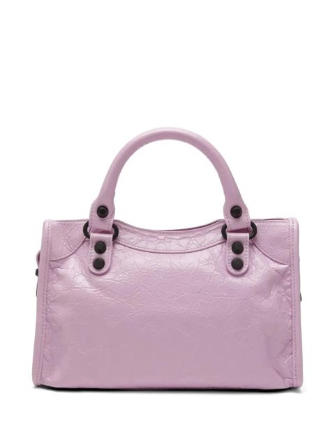 Balenciaga Le City studded zip mini bag - Pink - zdjęcie produktu nr 2