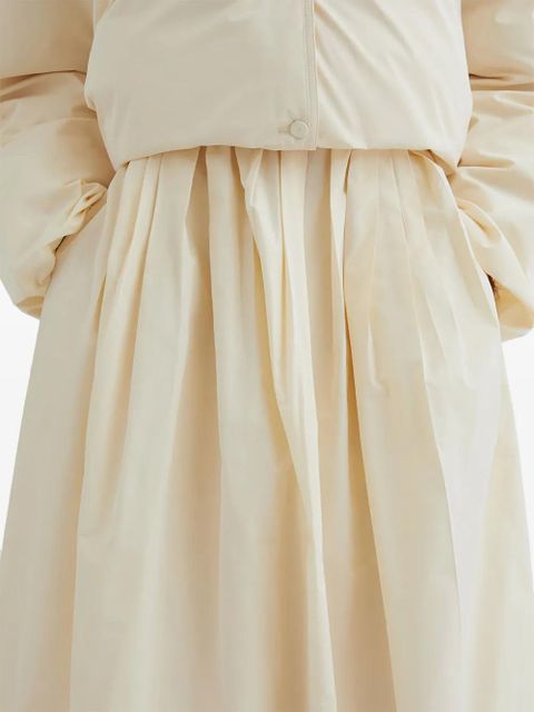 Jil Sander pleated skirt - Neutrals