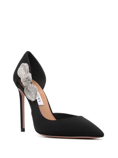 Aquazzura Very Bow Tie 50mm pumps - Black