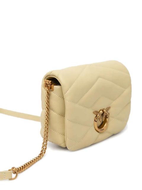 PINKO Love Click shoulder bag - Yellow