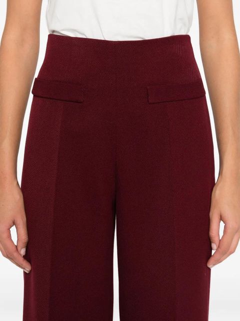 SANDRO wide-leg trousers - Red