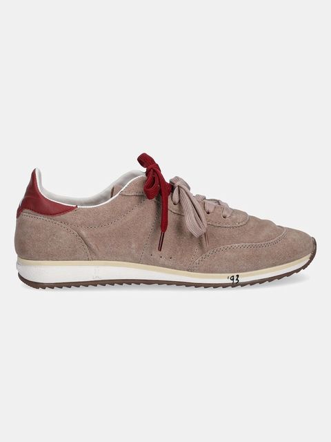 Patrizia Pepe sneakersy zamszowe damskie kolor beżowy 2Z0054 L055 FG47