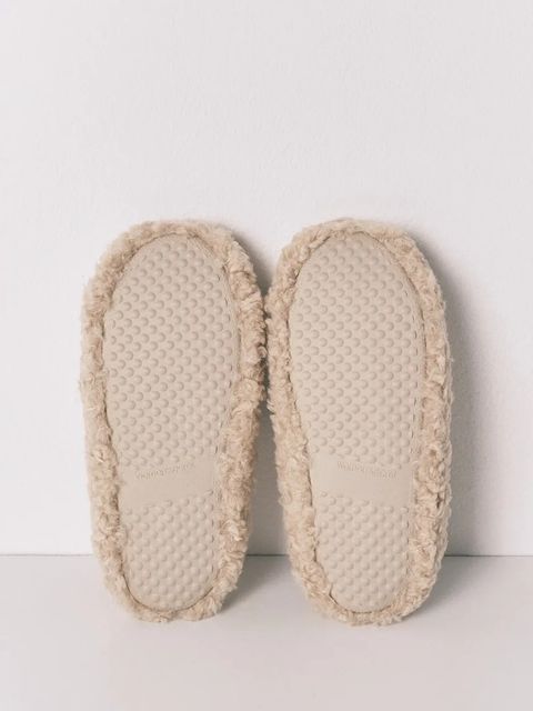 women'secret kapcie MULTI WILD RED kolor beżowy 4992597