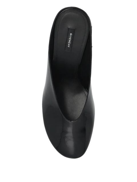 Givenchy 100mm patent-leather mules - Black - zdjęcie produktu nr 2