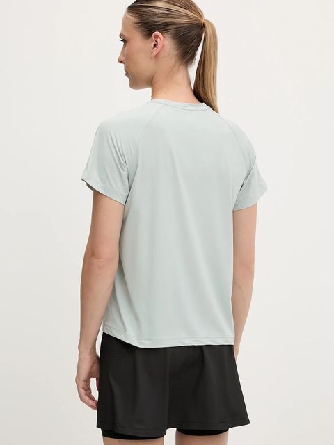 Helly Hansen t-shirt sportowy SHINE SOLEN damski kolor turkusowy 49577