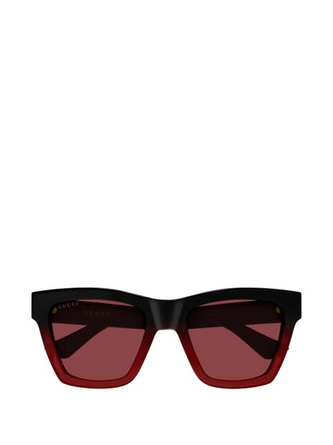 Gucci Eyewear square-frame sunglasses - Black - zdjęcie produktu nr 1