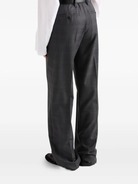 Prada pleated belted trousers - Grey - zdjęcie produktu nr 2