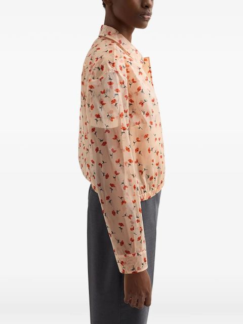 Jil Sander printed blouson - Orange - zdjęcie produktu nr 2
