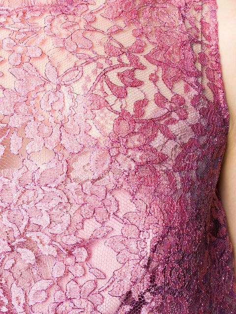Dolce & Gabbana floral lace sleeveless blouse - Pink